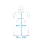 Surflogic PONCHO PONCHO PINK & NEON (JUNIOR) - Image 2