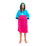 Surflogic PONCHO PONCHO PINK & NEON (JUNIOR)