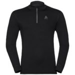 Men's NATURAL 100% MERINO WARM 1/2 Zip Turtle-Neck Base Layer Top